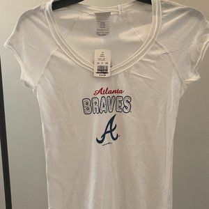 NWT Atlanta Braves women's shirt